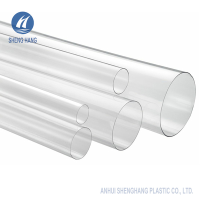 Przezroczysty akrylowy cylinder PMMA Przezroczysta rura z pleksi o średnicy zewnętrznej 80 mm