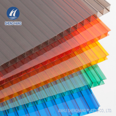 ODM Colored Eco 6mm Twin Wall z poliwęglanu zadaszenie ogrodów