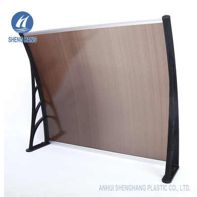 Markiza okienna z poliwęglanu 1200 * 800 mm 50um Anty UV