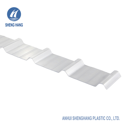 1.5mm 2.75x12ft falisty arkusz poliwęglanu przezroczysty plastikowy panel dachowy OEM