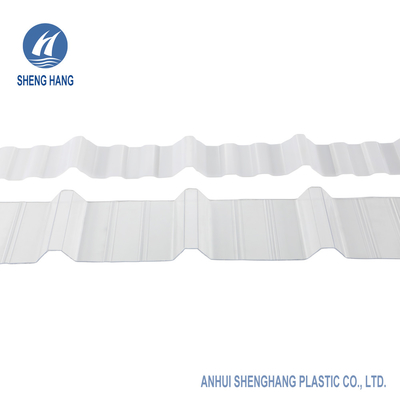 1.5mm 2.75x12ft falisty arkusz poliwęglanu przezroczysty plastikowy panel dachowy OEM