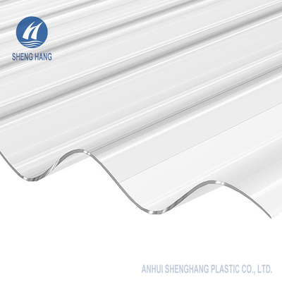 2,95 × 10 stóp Covestro Clear Corrugated Polycarbonate Sheet 50 mikronów odporny na promieniowanie UV