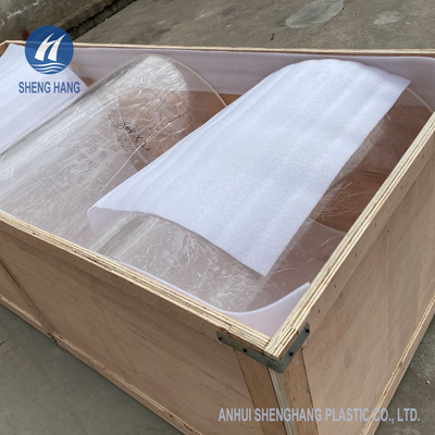 Nietoksyczna cylindryczna odlewana rura akrylowa OD800mm 1,18 g / cm3 antykorozyjna